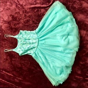 Turquoise Dress